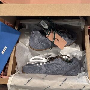 New Balance X Miu Miu sneakers size 37.5 in periwinkle blue